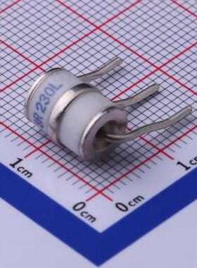 DG3R230L 气体放电管(GDT) 230V 10kA 3端 插件GDT 插件,8x10mm