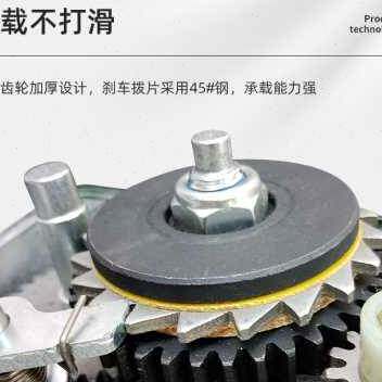 新品卷霸大棚卷膜器绞膜机卷帘机手动农业温室配件养殖场通风放风