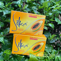 Philippine papaya SOAP SILKA WHITENING HERBAL SOAP magnesium white soap handmade soap kojic acid soap thumbnail 3
