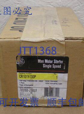 原装供应1 NIB CR101Y400P 120V MAN 电机启动器单速 NEMA 4 型