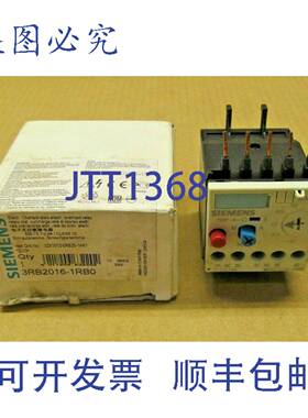 原装供应1 NIB 3RB2016-1RB0 过载继电器 0.1-0.4AMP 电机器