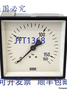 原装 供应压力表方形面 21496X96-0-160 Wika 0 -160 Bar 1/8BSP