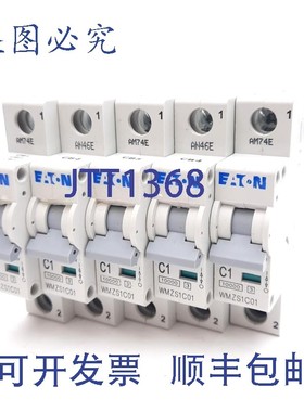 原装供应5 个进口 WMZS1C01 断路器,单极,C 曲线,额定值:277VA