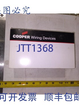 原装供应COOPER ARROW-HART 1242-7W-BOX 白色 4 路开关 15A 120/