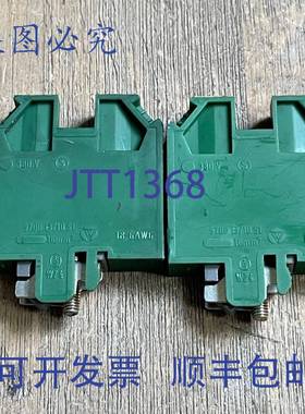 供应魏德米勒 9700 B10SL 18-GAWG 16 毫米 绿色黄色接线端