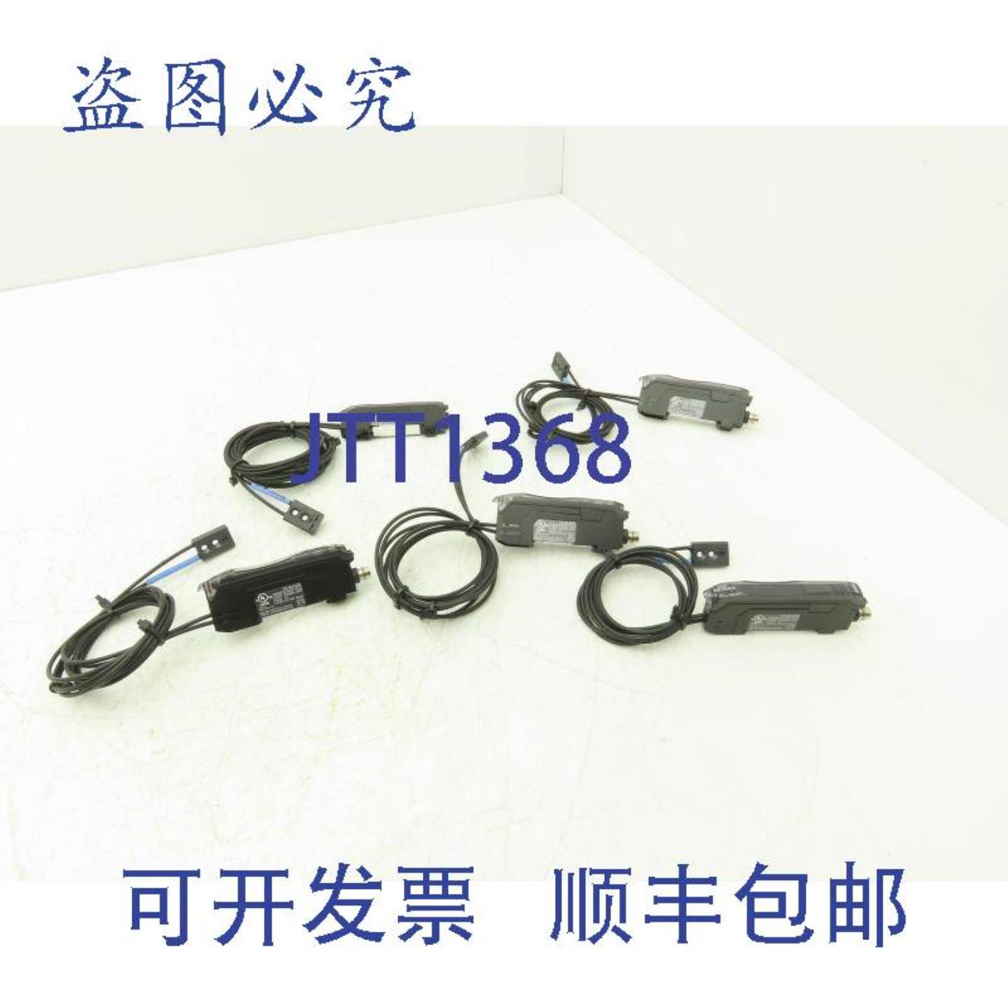 供应基恩士 FS-N11CN 光纤传感器 24V 包含各种长度的电缆 5 个