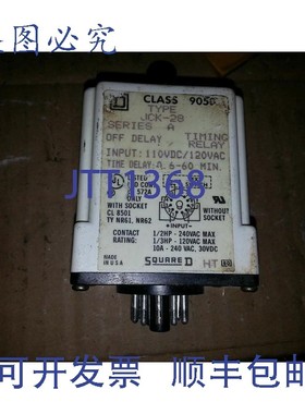 原装供应Square D 9050-JCK28V14 0.6-60 分钟定时继电器系列A 11