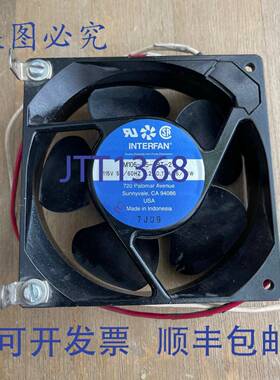 供应INTERFAN PM106-115-4BT-2 轴流冷却风扇 115V 1613W 0