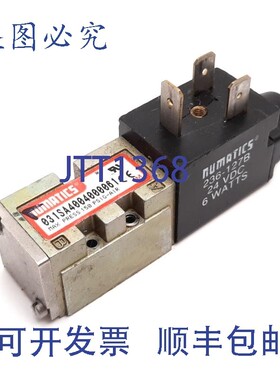 原装供应Numatics 031SA4004000061 电磁阀,2 位 5 通,24VDC 6W
