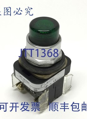 原装供应Allen Bradley 800T-QB10GD1 发光按钮开关 30mm 绿色,1