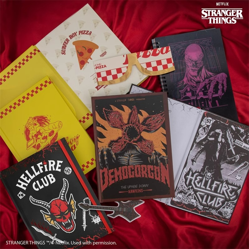 怪奇物语周边笔记本精装日记本子