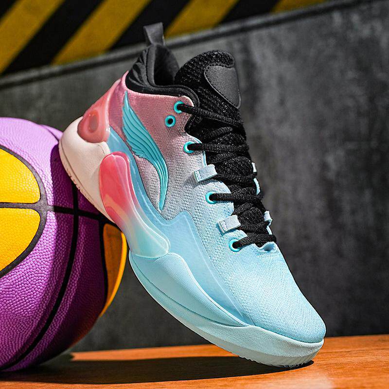 专柜精品推荐男式帮鞋摩擦有声青少年篮球鞋耐磨新款运动休闲鞋男