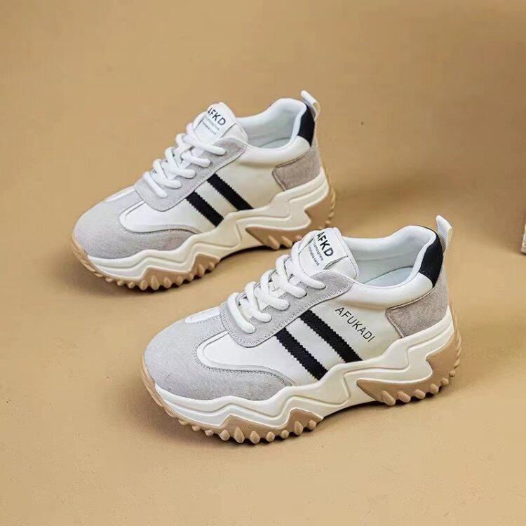 潮阿甘鞋2025年春夏季新款厚底增高运动休闲鞋爆款单鞋老爹鞋女款