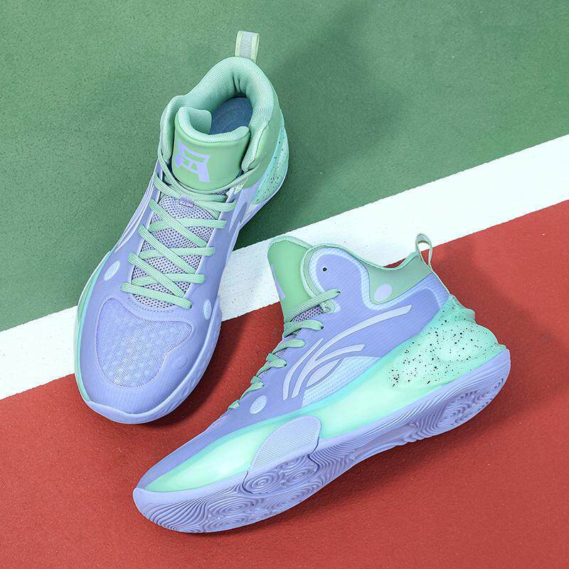 摩擦有声音篮球鞋男2025新款青少年学生比赛实战球鞋防滑透运动跑