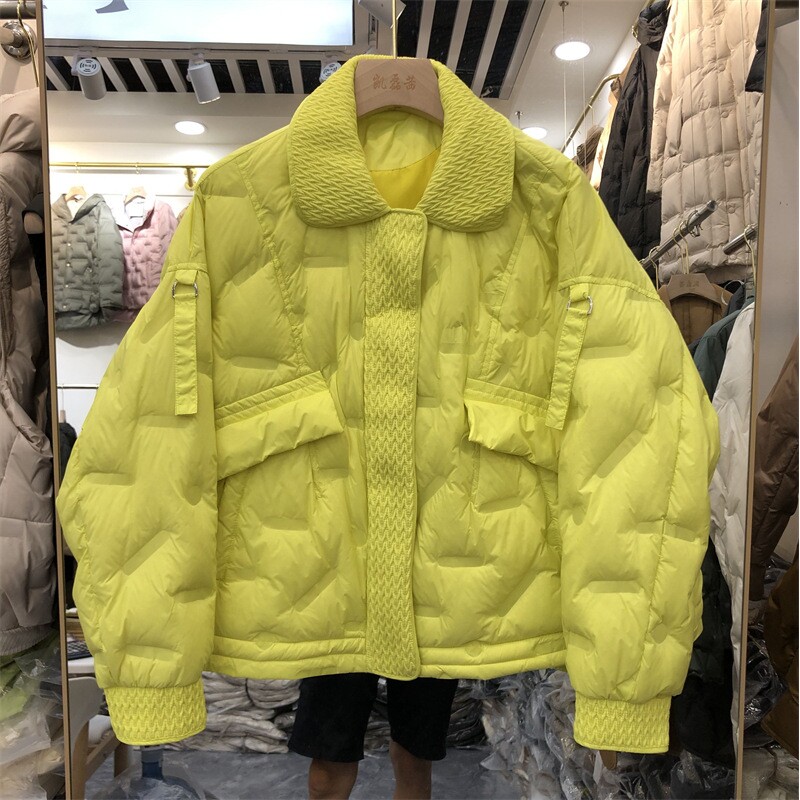 2024年韩版宽松休闲轻薄款羽羽绒服