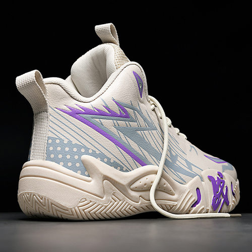 新品篮球鞋男新款初中小学生运动鞋高帮水泥地初中学生跑步鞋子女