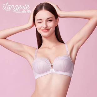 兰卓丽CICI公主系列内衣小胸聚拢二分之一杯软钢圈上托文胸20159