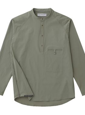 包税包邮 江户久得AXESQUIN ELEMENTS 套头衬衫 户外休闲日本代购