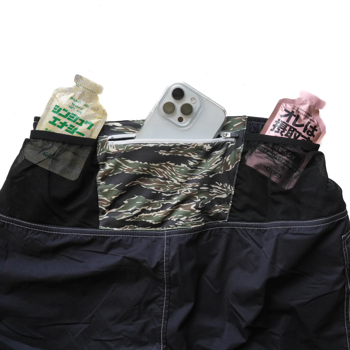 包税包邮 江户久得 男女同款MMA 7兜短裤 户外跑步越野 日本代购