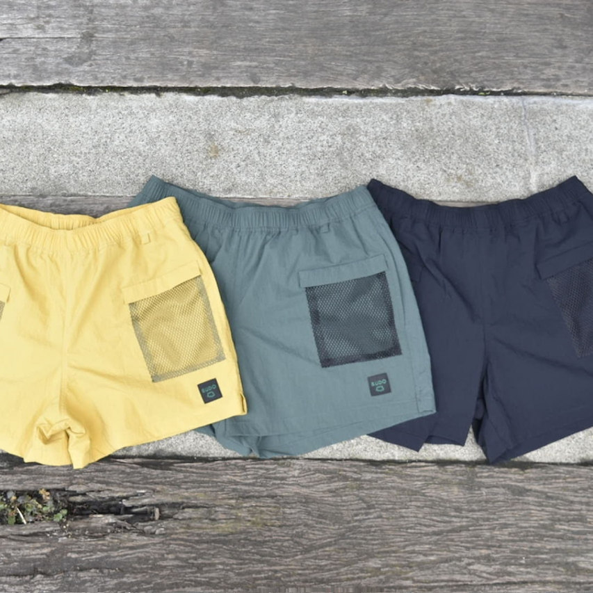 包税包邮 江户久得 BUDO 男女同款轻量短裤 户外跑步运动休闲日代