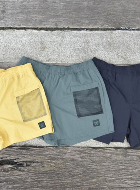 包税包邮 江户久得 BUDO 男女同款轻量短裤 户外跑步运动休闲日代