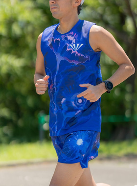 包税包邮 江户久得 JINGER 男女无袖背心 跑步越野体训马拉松日代