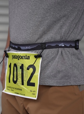 现货包邮 江户久得  milestone号码带跑步越野马拉松比赛日本代购