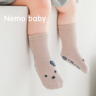 诸暨市友润袜业有限公司宝宝地板袜子春秋精梳棉婴儿夏季男女童早