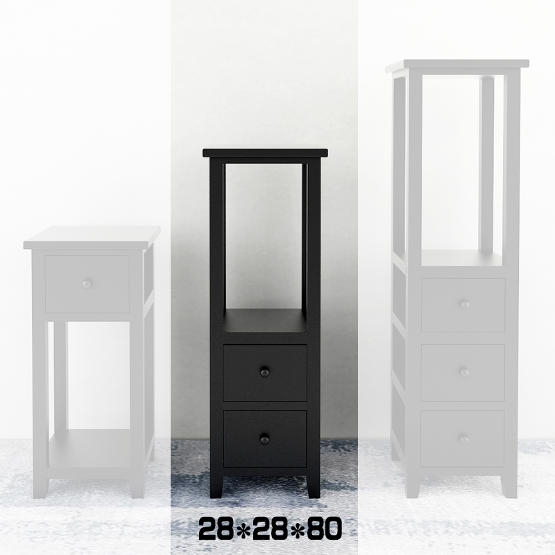 现代简约多层花架客厅阳台花几实木盆景架绿萝花架抽屉式鱼缸架子