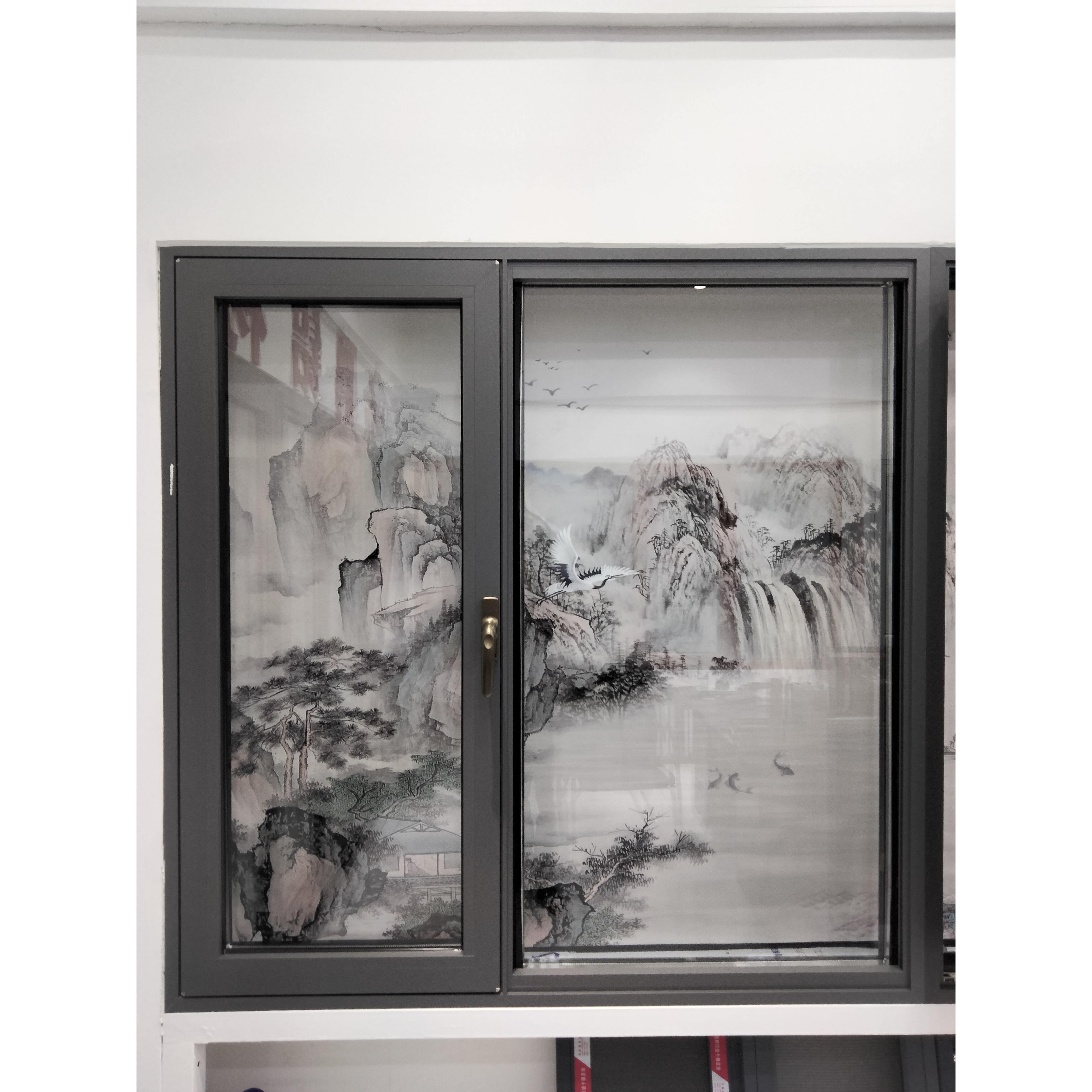 辽宁忠旺断桥铝门窗系统窗中空玻璃内开内倒窗断桥铝上悬窗天津