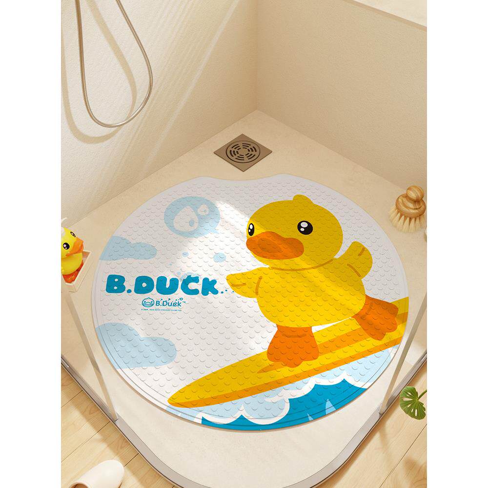 大江2025新款浴室防滑垫卫生间淋浴洗澡吸盘脚垫卫浴地毯卡通地垫