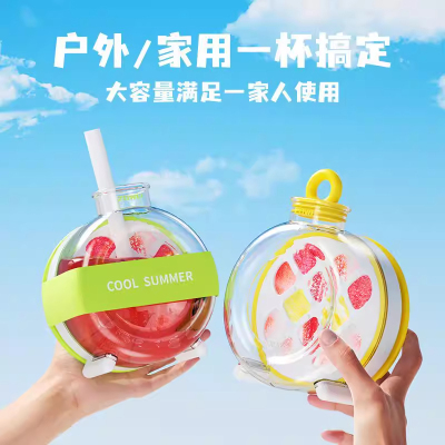 冰格水杯三合一按压式冰块制冰模具食品级家用小型夏天外出制冰杯