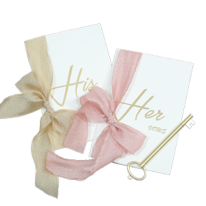 结婚誓言卡片ins保证书欧式手工