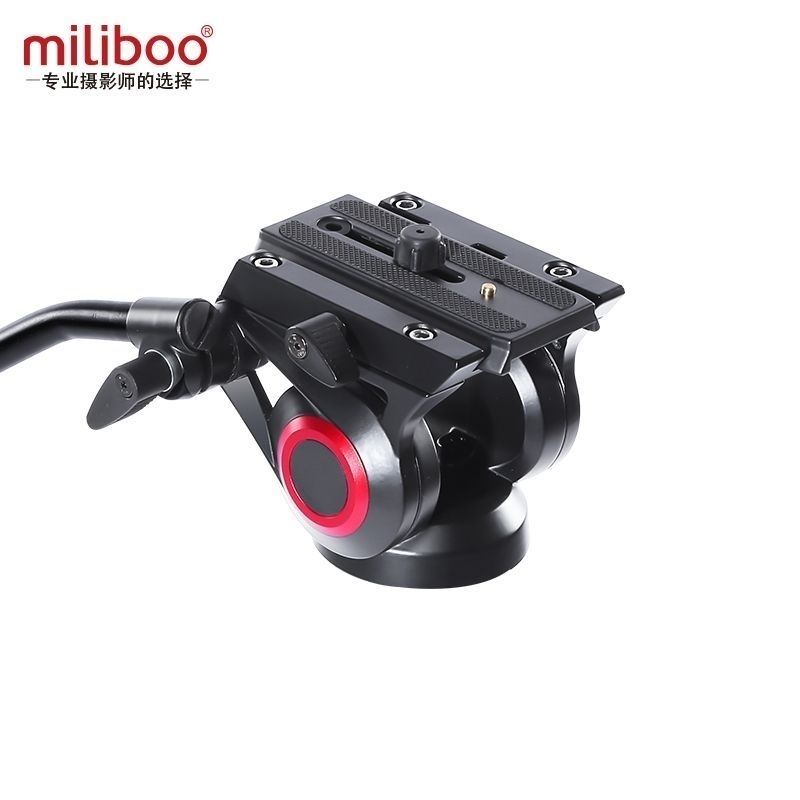 miliboo米泊变脸王801二代802 803平底球形三脚架云台65MM75碗口