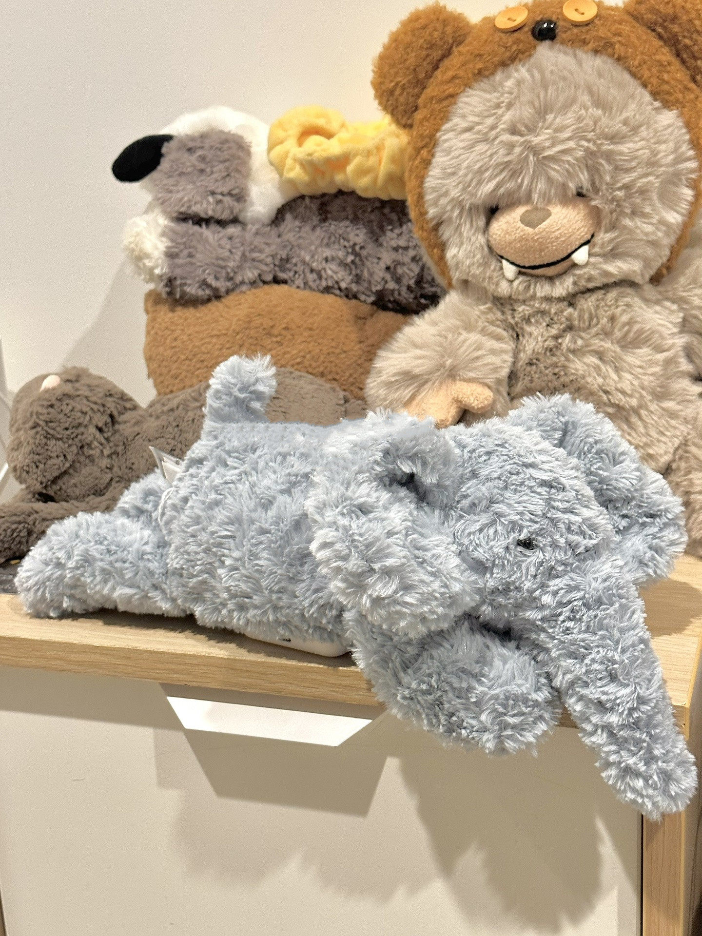英国jELLYCAT唐布利狗大象牧羊犬小猪狐狸鸭狗安抚玩偶毛绒玩具