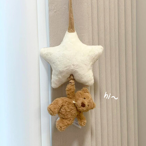 jellycat巴塞罗熊拉铃太阳八音盒