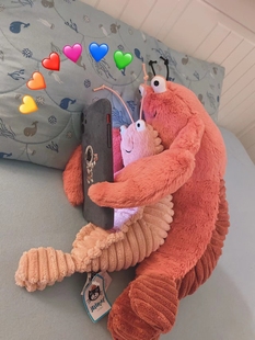 英国新品Jellycat谢尔顿虾拉里龙虾毛绒公仔礼物玩具儿童安抚玩偶