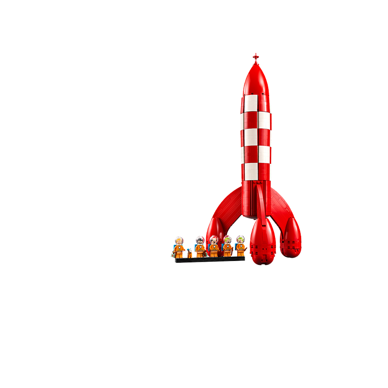 【4月新品】LEGO乐高21367丁丁月球火箭拼搭积木男孩玩具14岁+
