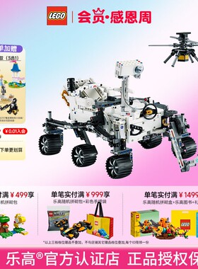LEGO乐高机械组42158毅力号火星探测器儿童益智拼装积木玩具模型