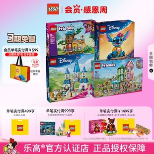 LEGO乐高迪士尼好朋友系列女孩拼搭玩具积木礼物正品 收藏