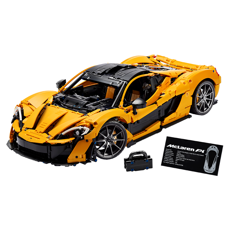 LEGO乐高机械组42172迈凯伦P1跑车积木正品玩具