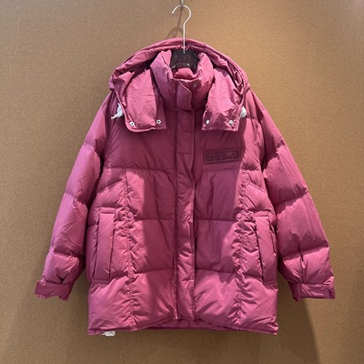 Fr正品设计师品牌2025冬季新款韩版宽松显瘦百搭长袖羽绒服外套女