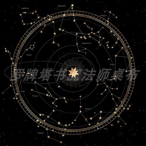 塔罗魔法桌布塔牌罗游戏桌布绒布