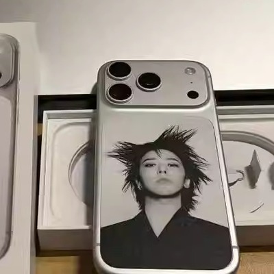 权志龙手机背卡贴膜适用于iPhone17promax手机壳17Pro来图定制背膜3m小卡片苹果17air手机贴纸17背板膜