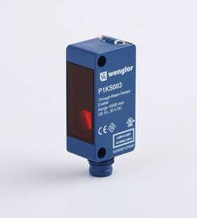 P1KS003威格勒WENGLOR对射光电传感器红色光接插件传感器