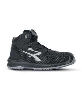 UPower 0RI10414-37 优派 PANAMA 黑灰色复合材料鞋头安全鞋 UK 4