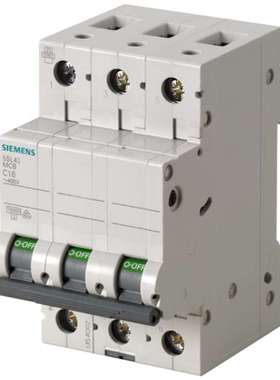 Siemens 5SL4302-6 西门子 SENTRON 5SL4 MCB 3P 2A 曲线 B 400V