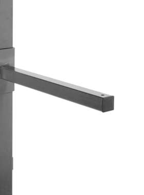 Manorga ZFNIVSUPCANTML80A 钢深灰色储物架 800mm x 800mm