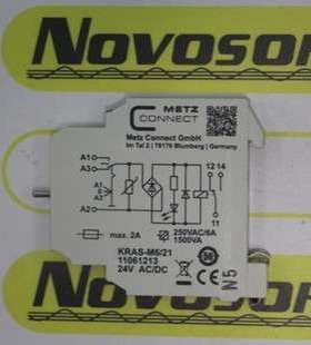 METZ CONNECT BTR继电器KRAS-M6/21 11061213 24VACDC DRIW-E16