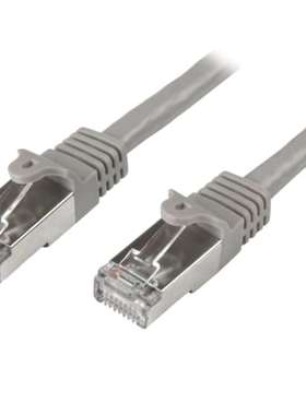 Startech N6SPAT5MGR 星科 5m Cat6 灰色 RJ45 转公头 RJ45 公头